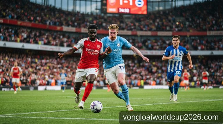 Premier League 2026/27: Arsenal và Man City so kè ngôi đầu, Brighton tạo nên hiện tượng gì?